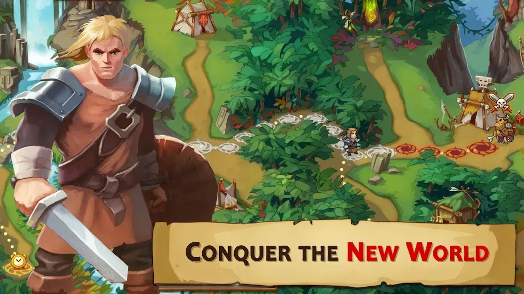 Braveland Heroes (Брейвленд Герои) [МОД: Меню, Бесконечные монеты и Открытые уровни] Screenshot 2