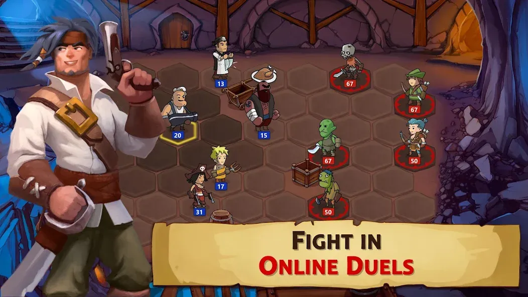 Braveland Heroes (Брейвленд Герои) [МОД: Меню, Бесконечные монеты и Открытые уровни] Screenshot 4