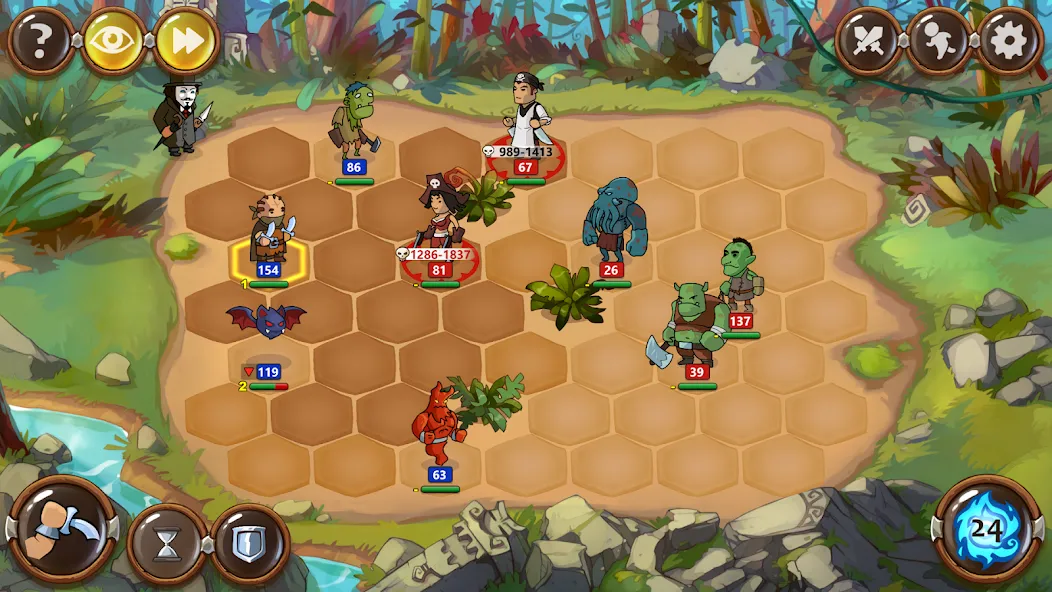 Braveland Heroes (Брейвленд Герои) [МОД: Меню, Бесконечные монеты и Открытые уровни] Screenshot 5