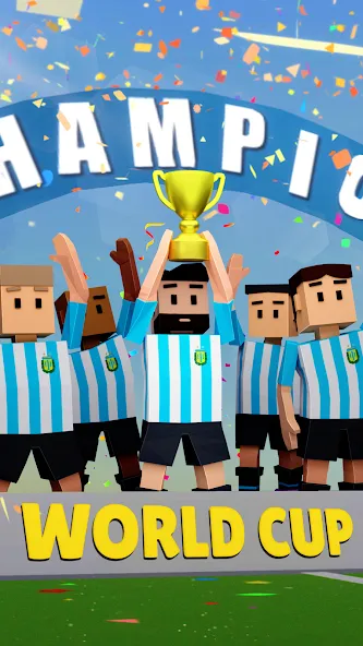 Mini Soccer Star: Football Cup (Мини Соккер Стар) [МОД: Меню, Бесконечные монеты и Открытые уровни] Screenshot 3