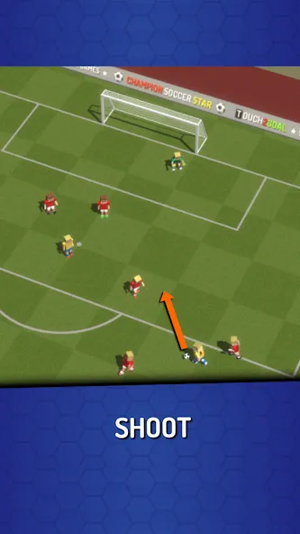 Champion Soccer Star: Cup Game (Чемпион футбольная звезда) [МОД: Много монет, Открытые уровни и Мега MOD] Screenshot 2