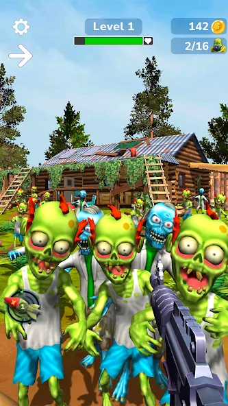 Tower Gunner: Zombie Shooter (Тауэр Ганнер) [МОД: Все открыто, Дополнительные деньги и Меню MOD] Screenshot 5