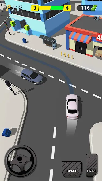 Pick Me Up 3D: Taxi Game (Пик Ми Ап 3Д) [МОД: Много денег, Монет и Все открыто] Screenshot 3