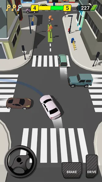 Pick Me Up 3D: Taxi Game (Пик Ми Ап 3Д) [МОД: Много денег, Монет и Все открыто] Screenshot 4