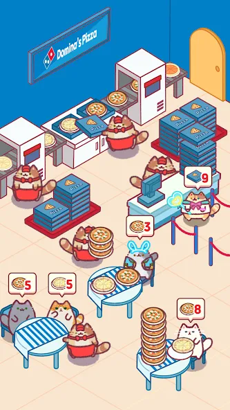 Cat Snack Bar: Cute Food Games (Кэт Снэк Бар) [МОД: Бесконечные деньги, Монеты и Мега MOD] Screenshot 5