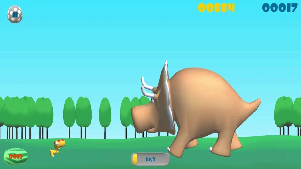 Dinosaur Run (Динозавр Ран) [МОД: Много денег, Монет и Все открыто] Screenshot 3