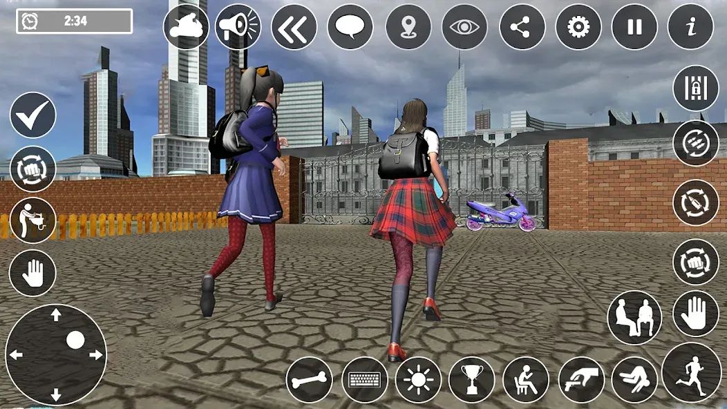 High School Boy Virtual Life [МОД: Много монет, Открытые уровни и Мега MOD] Screenshot 4