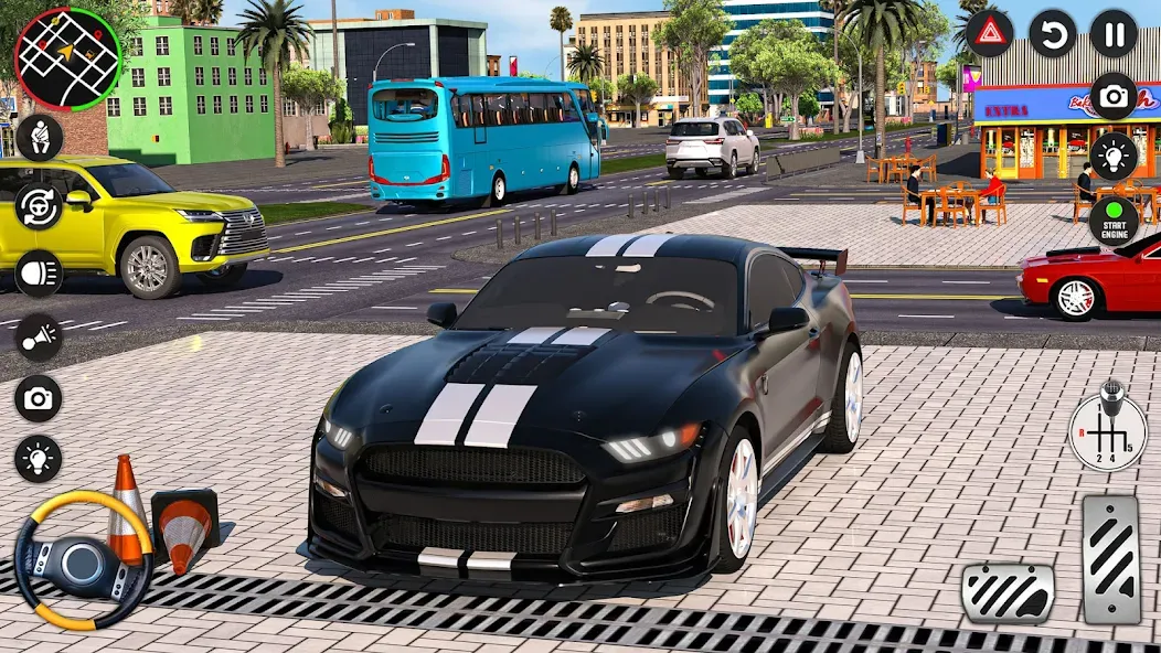 City Car Simulator & Car City [МОД: Бесконечные деньги, Монеты и Мега MOD] Screenshot 1