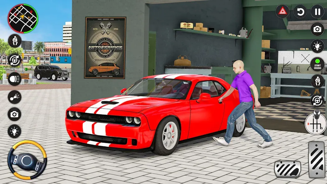 City Car Simulator & Car City [МОД: Бесконечные деньги, Монеты и Мега MOD] Screenshot 2