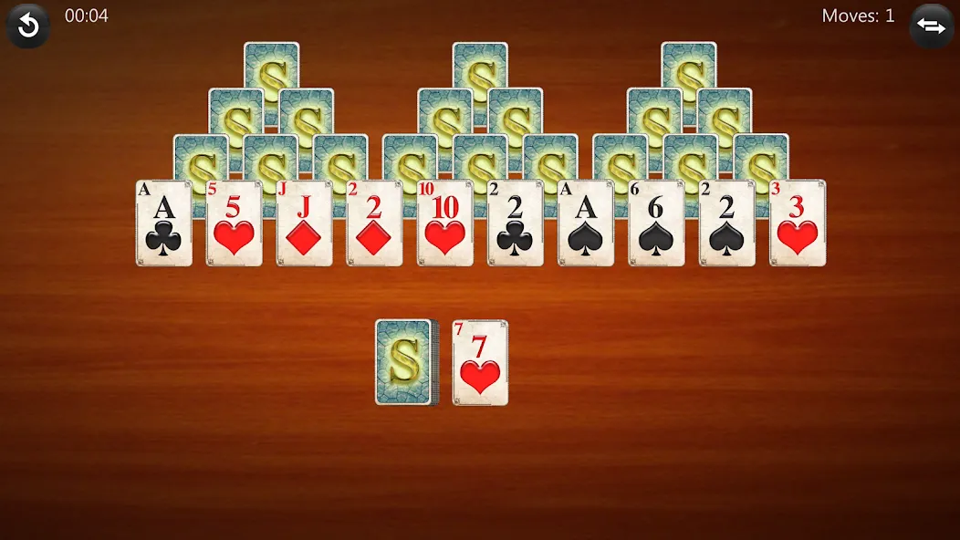 TriPeaks Solitaire (ТриПикс Пасьянс) [МОД: Все открыто, Дополнительные деньги и Меню MOD] Screenshot 1