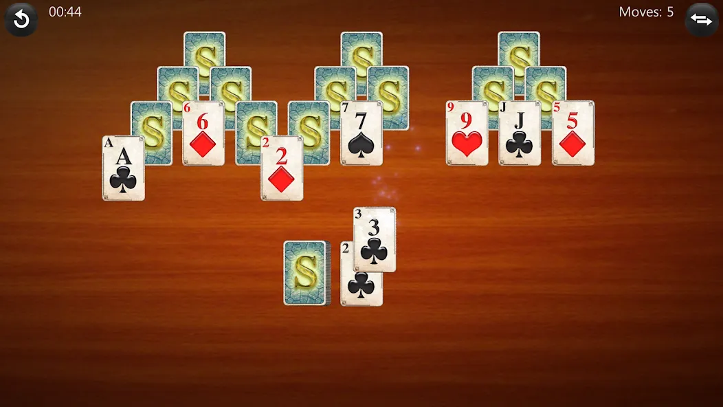 TriPeaks Solitaire (ТриПикс Пасьянс) [МОД: Все открыто, Дополнительные деньги и Меню MOD] Screenshot 2