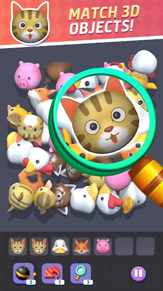 Match & Design [МОД: Меню, Бесконечные монеты и Открытые уровни] Screenshot 4