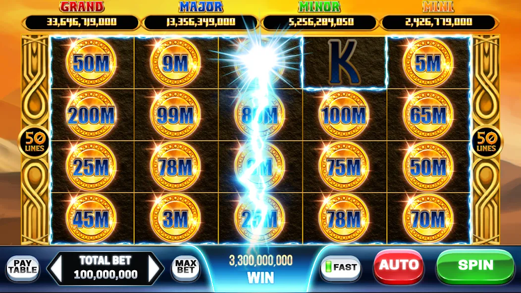 Play Las Vegas - Casino Slots (Плей Лас Вегас) [МОД: Все открыто, Дополнительные деньги и Меню MOD] Screenshot 4