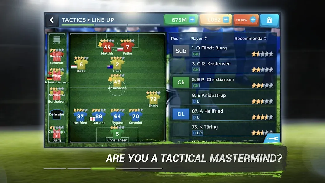 FMU - Football Manager Game (Эфэмуэй) [МОД: Много денег, Монет и Все открыто] Screenshot 3