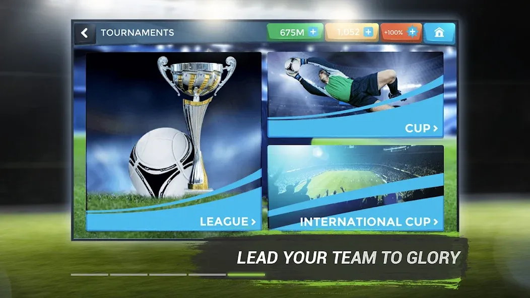 FMU - Football Manager Game (Эфэмуэй) [МОД: Много денег, Монет и Все открыто] Screenshot 5