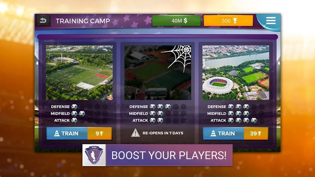 WSM - Women's Soccer Manager (ВСМ) [МОД: Деньги, Монеты и Меню MOD] Screenshot 3