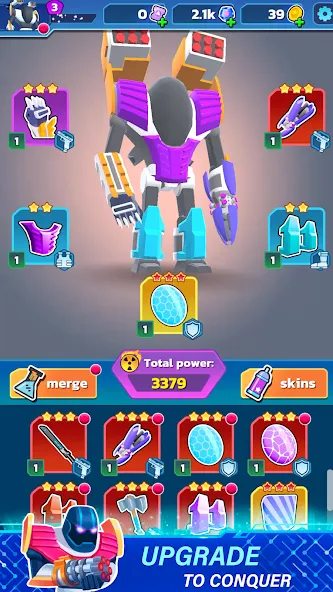 Mechangelion - Robot Fighting (Механгелион) [МОД: Деньги, Монеты и Меню MOD] Screenshot 4