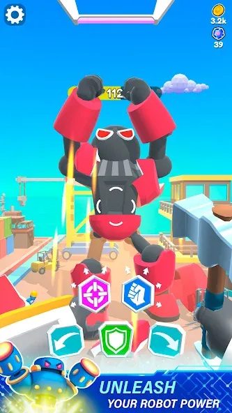 Mechangelion - Robot Fighting (Механгелион) [МОД: Деньги, Монеты и Меню MOD] Screenshot 5