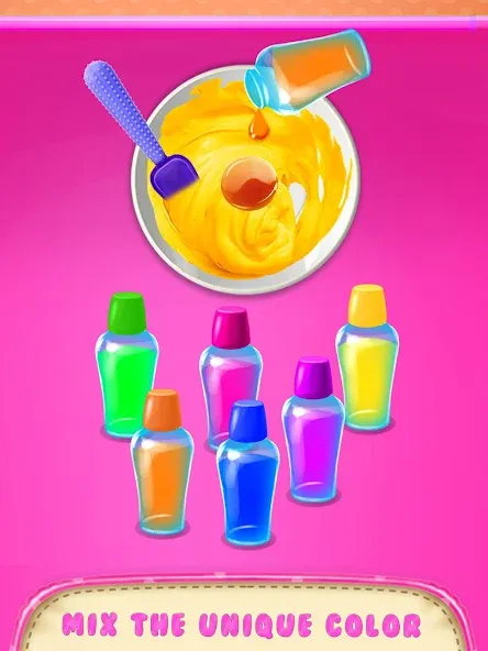 Make Fluffy Slime Maker Game [МОД: Меню, Бесконечные монеты и Открытые уровни] Screenshot 3