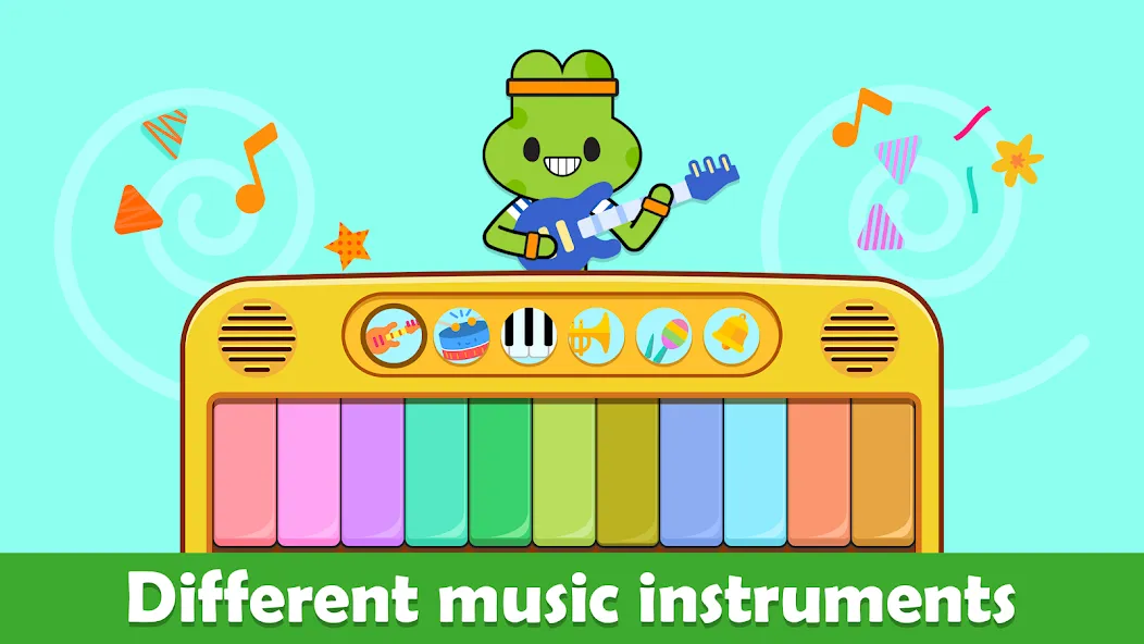 Baby Piano Kids Music Games [МОД: Много денег, Монет и Все открыто] Screenshot 3
