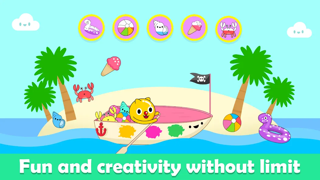 Baby Piano Kids Music Games [МОД: Много денег, Монет и Все открыто] Screenshot 4