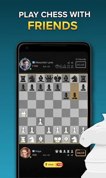 Chess Stars Multiplayer Online (Чесс Старс) [МОД: Много монет, Открытые уровни и Мега MOD] Screenshot 2