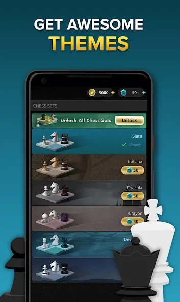 Chess Stars Multiplayer Online (Чесс Старс) [МОД: Много монет, Открытые уровни и Мега MOD] Screenshot 4