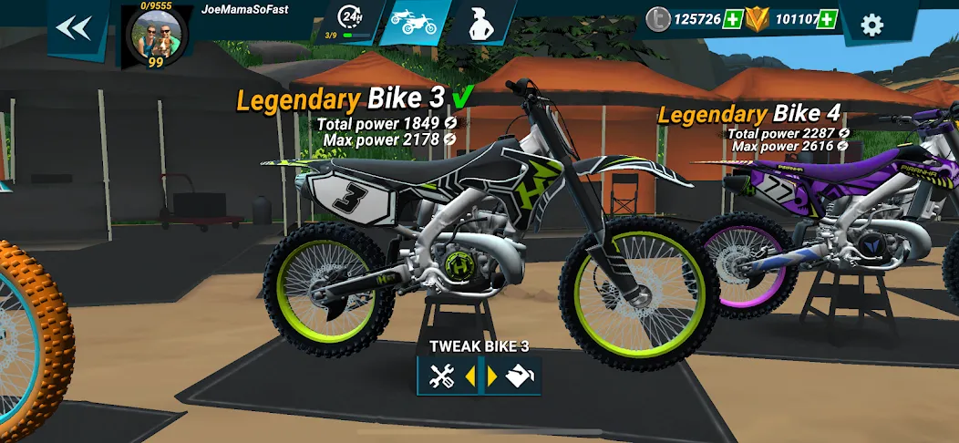 Mad Skills Motocross 3 (Мэд Скиллз Мотокросс 3) [МОД: Бесконечные деньги, Монеты и Мега MOD] Screenshot 5