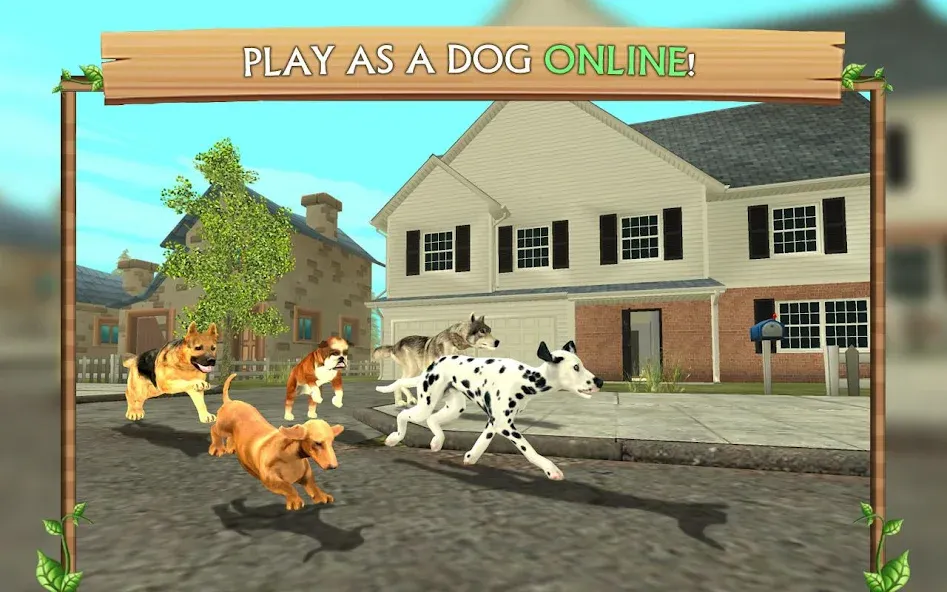 Dog Sim Online: Raise a Family [МОД: Много денег, Монет и Все открыто] Screenshot 1