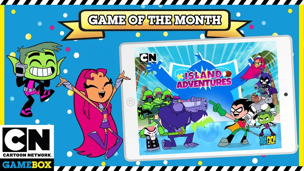Cartoon Network GameBox (Картун Нетворк ГеймБокс) [МОД: Меню, Бесконечные монеты и Открытые уровни] Screenshot 1