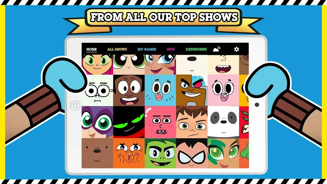 Cartoon Network GameBox (Картун Нетворк ГеймБокс) [МОД: Меню, Бесконечные монеты и Открытые уровни] Screenshot 3