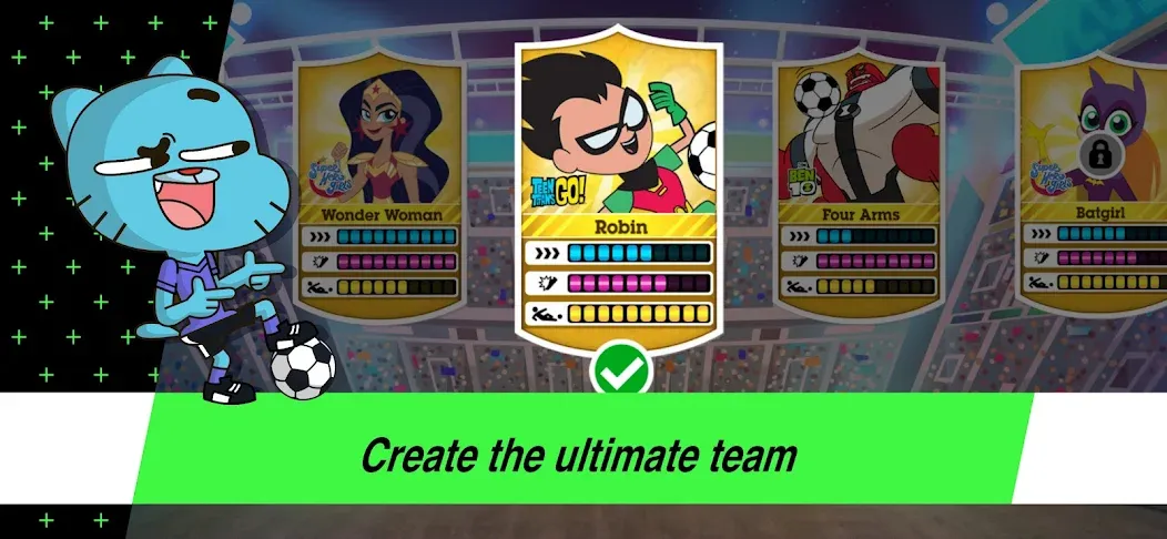 Toon Cup - Football Game [МОД: Бесконечные деньги, Монеты и Мега MOD] Screenshot 1