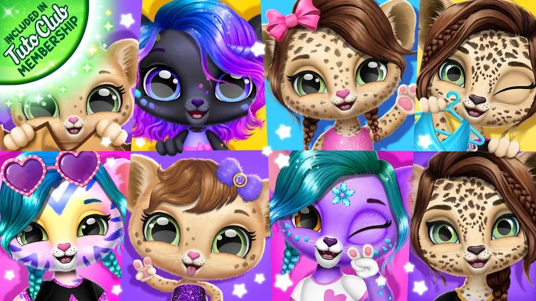 Amy Care - My Leopard Baby [МОД: Бесконечные деньги, Монеты и Мега MOD] Screenshot 1