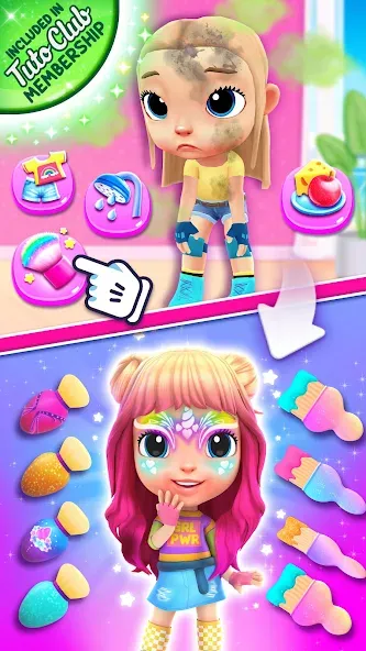Cutie Care - Sweet Babysitter [МОД: Много монет, Открытые уровни и Мега MOD] Screenshot 1