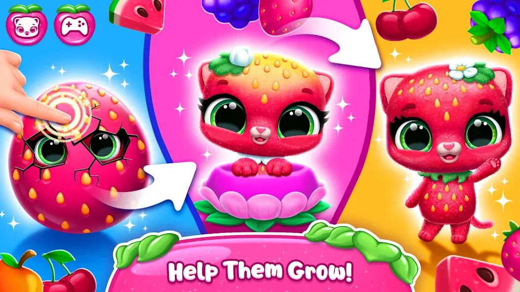 Fruitsies - Pet Friends (Фрутсиз) [МОД: Все открыто, Дополнительные деньги и Меню MOD] Screenshot 5