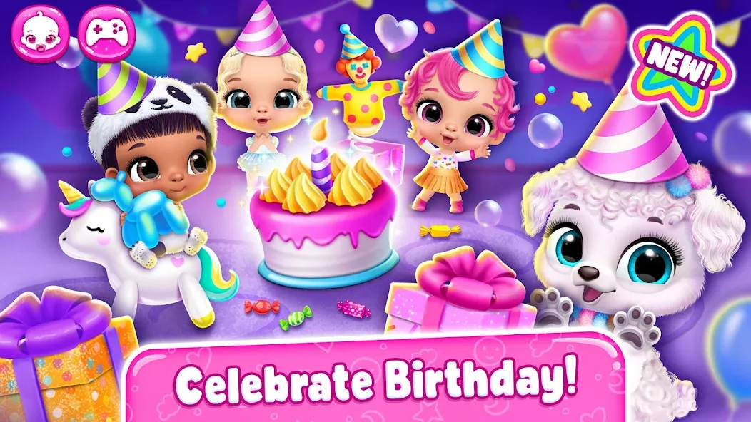 Giggle Babies - Toddler Care (Гигл Бебис) [МОД: Деньги, Монеты и Меню MOD] Screenshot 3