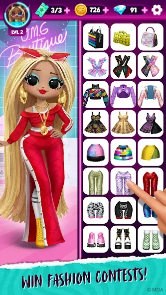 LOL Surprise! OMG Fashion Club [МОД: Деньги, Монеты и Меню MOD] Screenshot 3