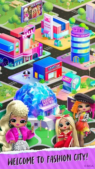 LOL Surprise! OMG Fashion Club [МОД: Деньги, Монеты и Меню MOD] Screenshot 4