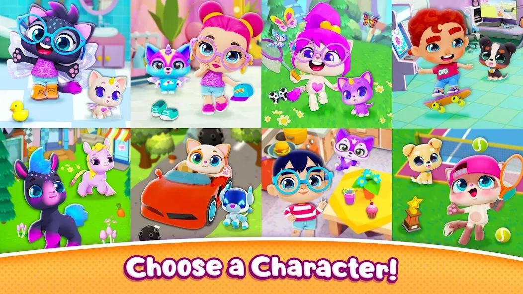 Pocket Town - Animal World [МОД: Много денег, Монет и Все открыто] Screenshot 2