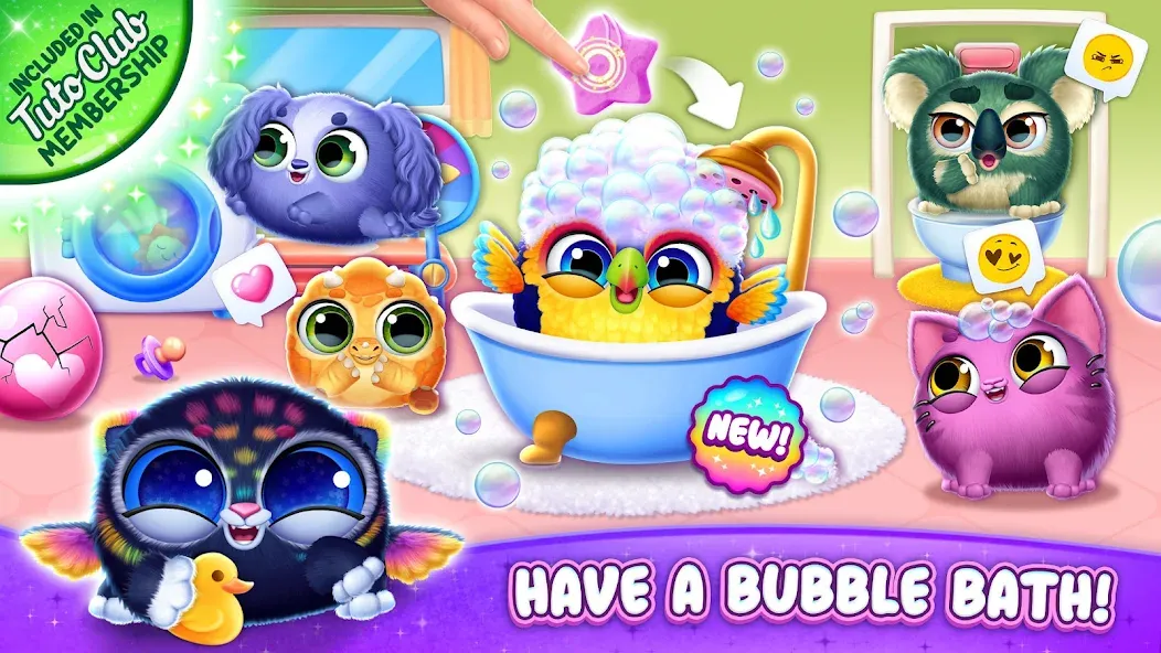 Smolsies 2 - Cute Pet Stories (Смолсис 2) [МОД: Много монет, Открытые уровни и Мега MOD] Screenshot 1