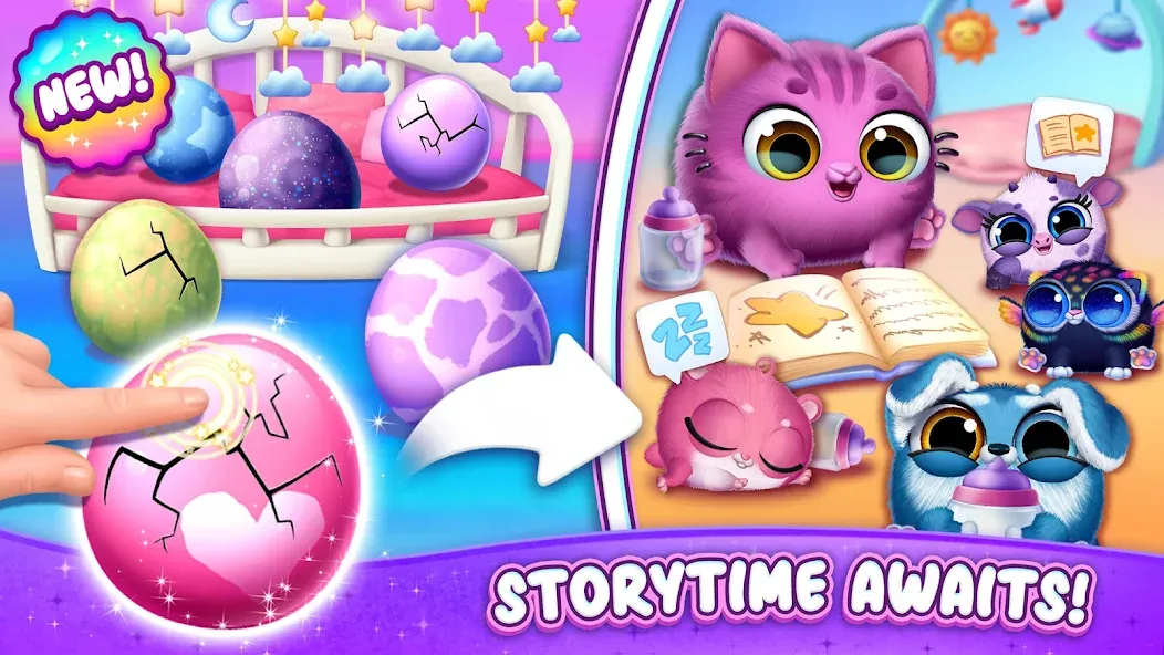 Smolsies 2 - Cute Pet Stories (Смолсис 2) [МОД: Много монет, Открытые уровни и Мега MOD] Screenshot 4