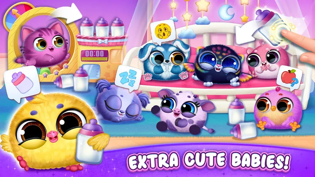 Smolsies 2 - Cute Pet Stories (Смолсис 2) [МОД: Много монет, Открытые уровни и Мега MOD] Screenshot 5
