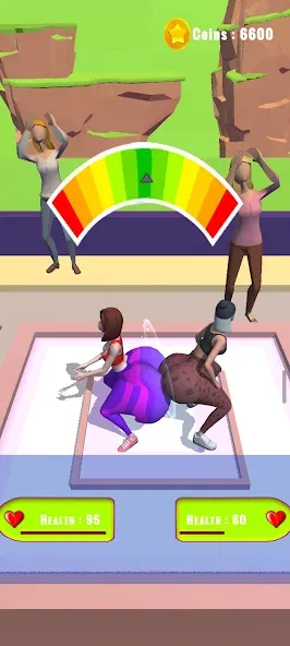 Twerk Race 3D: Belly Body Run (Тверк Рейс 3D) [МОД: Бесконечные деньги, Монеты и Мега MOD] Screenshot 3