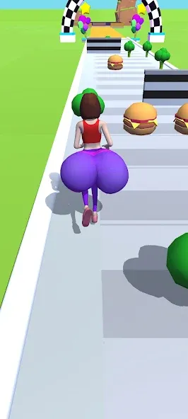 Twerk Race 3D: Belly Body Run (Тверк Рейс 3D) [МОД: Бесконечные деньги, Монеты и Мега MOD] Screenshot 4