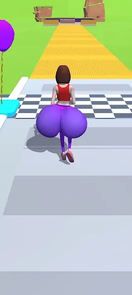 Twerk Race 3D: Belly Body Run (Тверк Рейс 3D) [МОД: Бесконечные деньги, Монеты и Мега MOD] Screenshot 5