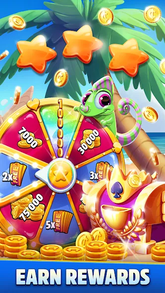 Solitaire Showtime (Солитер Шоутайм) [МОД: Бесконечные деньги, Монеты и Мега MOD] Screenshot 2