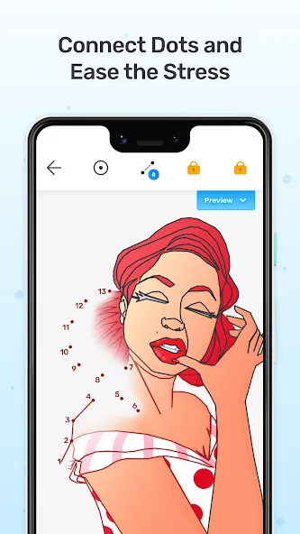 Dot to Dot : Connect the Dots (Дот ту Дот) [МОД: Все открыто, Дополнительные деньги и Меню MOD] Screenshot 3