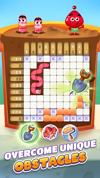 Nono Crossing Picture Nonogram (Ноно Кроссинг) [МОД: Много монет, Открытые уровни и Мега MOD] Screenshot 3