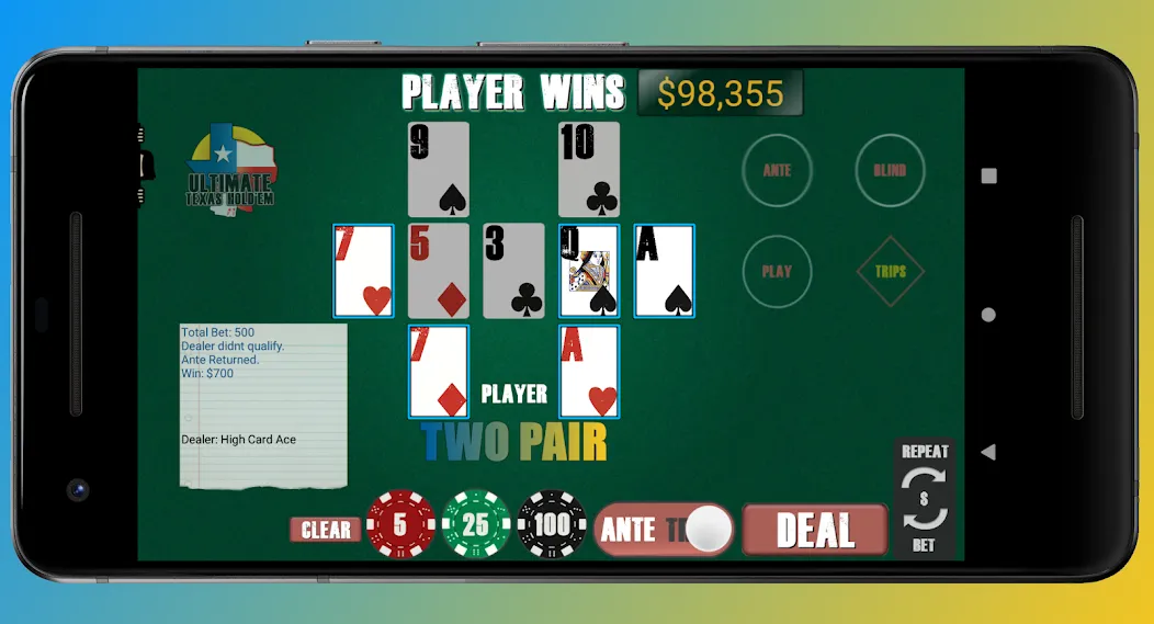 Texas Ultimate Holdem (Техасский Ультимейт Холдем) [МОД: Много денег, Монет и Все открыто] Screenshot 1
