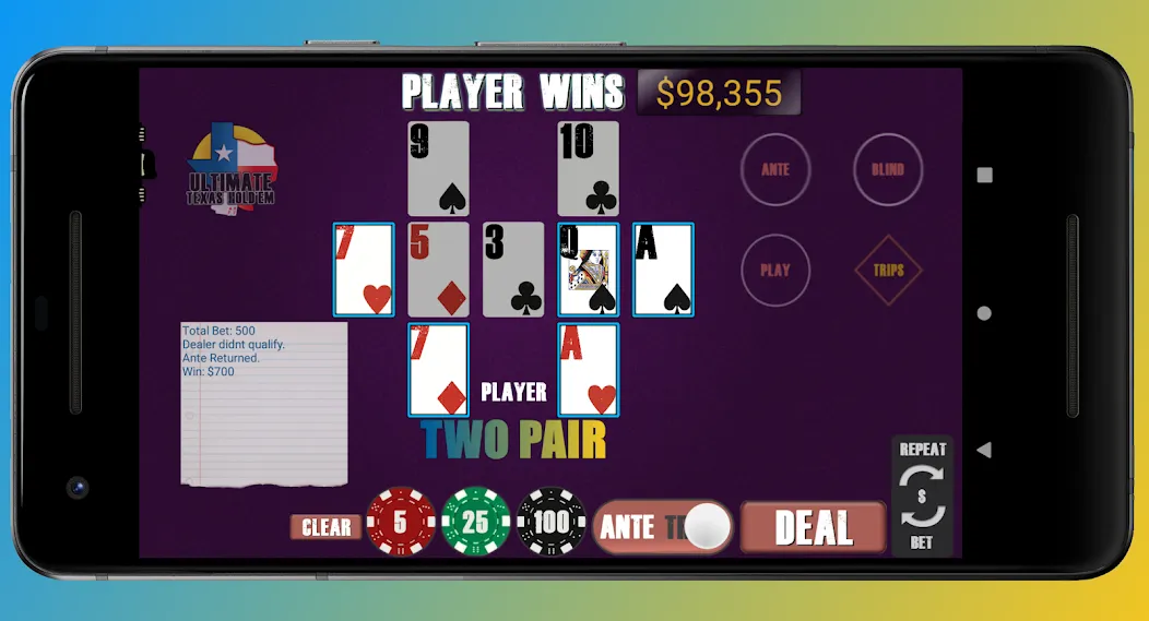 Texas Ultimate Holdem (Техасский Ультимейт Холдем) [МОД: Много денег, Монет и Все открыто] Screenshot 2